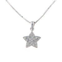 Collana Fanton Gioielli Donna COLLANE DIAMANTI in Oro Diamante 0.10 Ct COOR-17-52 - COOR-17-52